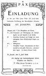 Abtei Gerleve 1904, Einladung